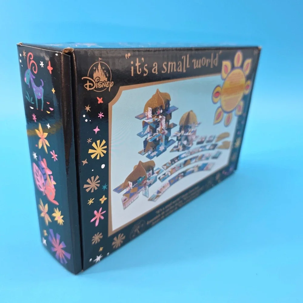 Disney It's a Small World‎ Game Card Set Building Structure Toy Ages 6+